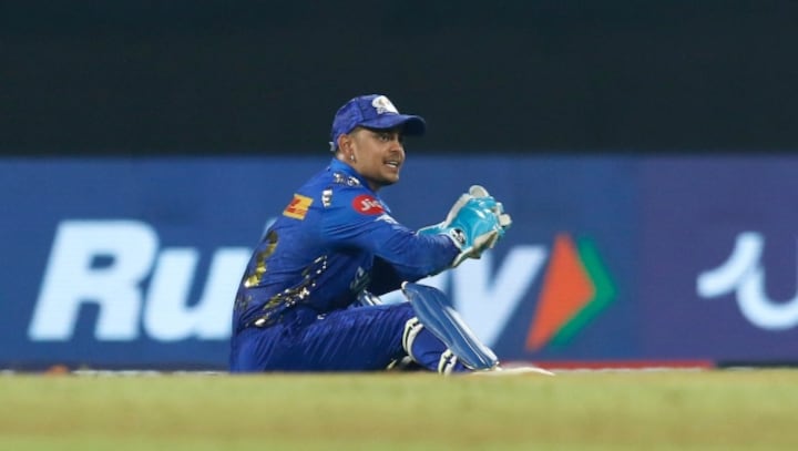 IPL 2022: Watch — Ishan Kishan pulls off spectacular flying catch to dismiss CSK's Shivam Dube