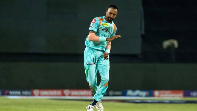 Krunal Pandya of Lucknow Super Giants has proved to be match-winner this season. Image: Sportzpics