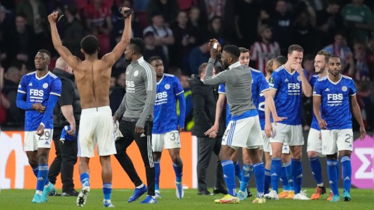 Europa Conference League: Leicester fight back to set up semi-final with Jose Mourinho's AS Roma