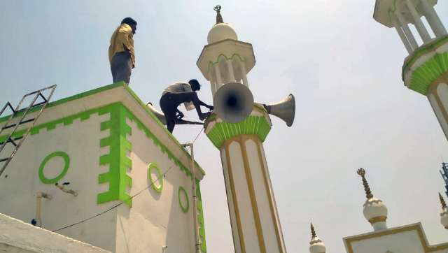 Over 50,000 unauthorised loudspeakers removed from religious places across Uttar Pradesh Over 50,000 unauthorised loudspeakers removed from religious places across Uttar Pradesh