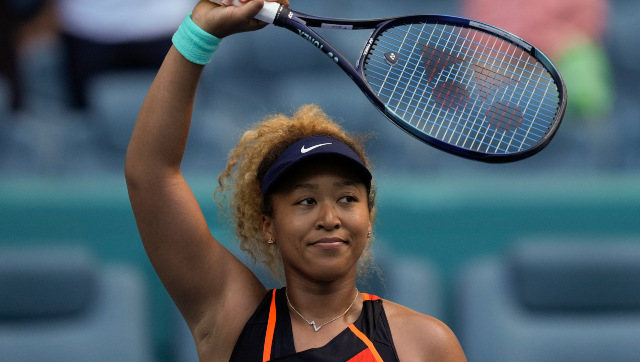 Miami Open 2022: Tearful Osaka enters final after beating Bencic; Medvedev stays No 2 after losing to Hurkacz Miami Open 2022: Tearful Osaka enters final after beating Bencic; Medvedev stays No 2 after losing to Hurkacz