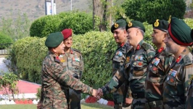 J&K: Northern Army Commander reviews security scenario in Kashmir J&K: Northern Army Commander reviews security scenario in Kashmir