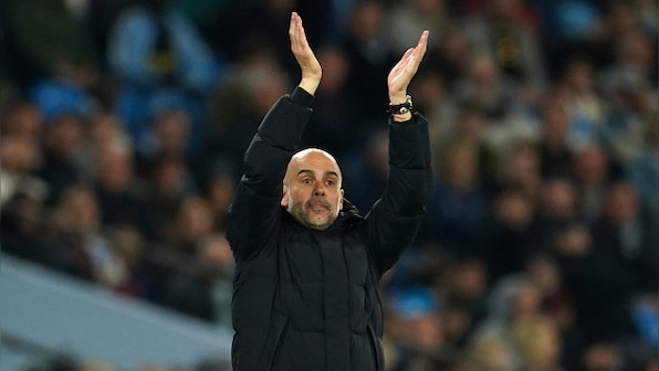 Premier League: Manchester City will have to win all remaining games to beat Liverpool in title race, says Pep Guardiola