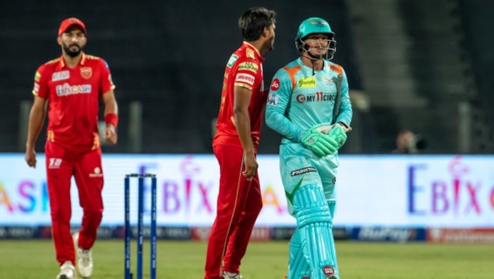 Watch: Quinton de Kock's sportsmanship earns him a pat on the back from bowler Sandeep Sharma