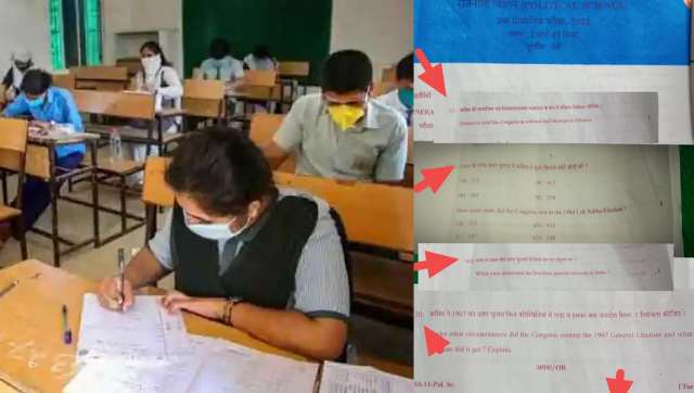 Rajasthan Board Class 12 political science exam asked 6 questions on Congress achievements; BJP cries indoctrination Rajasthan Board Class 12 political science exam asked 6 questions on Congress achievements; BJP cries indoctrination