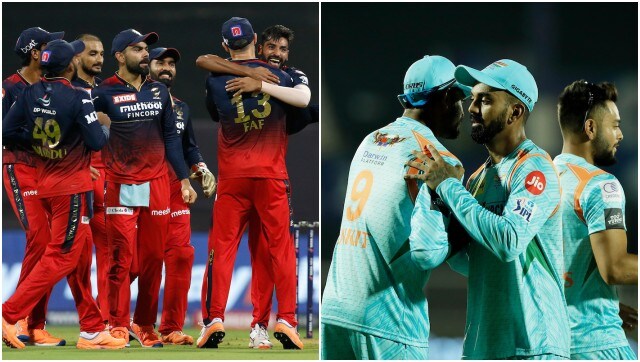 Second-placed Lucknow take on third place Bangalore in the IPL on Tuesday. Image: Sportzpics