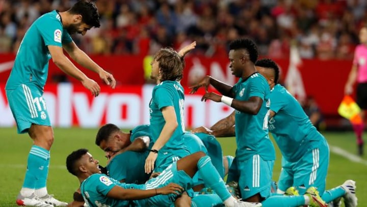 LaLiga: Karim Benzema inspires Real Madrid comeback against Sevilla; Atletico scrape past Espanyol