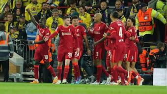 Champions League: Dominant Liverpool beat Villarreal at Anfield to close in on final