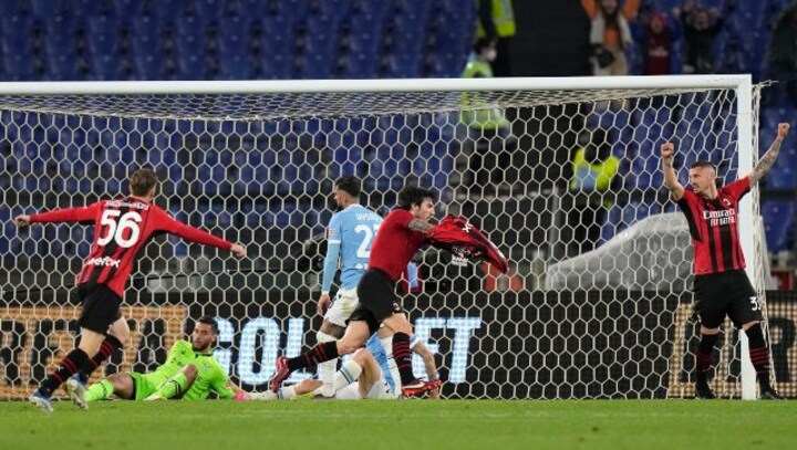 Serie A: Sandro Tonali sends AC Milan back to summit as Napoli crash to 3-2 loss at Empoli