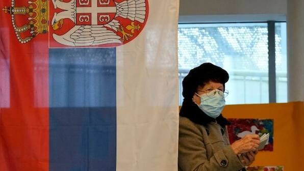 Voters in Serbia cast ballots in triple election, likely to set to keep populists in power