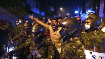 Protesters in Sri Lanka demand President Gotabaya Rajapaksa's resignation over economic crisis