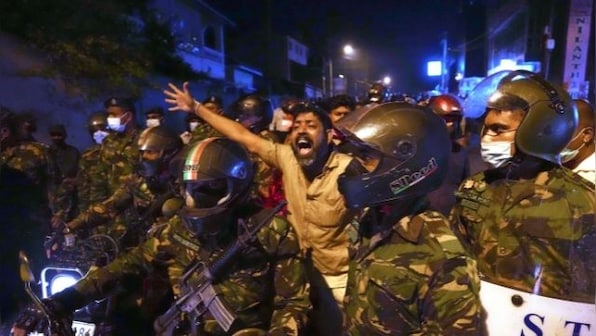 Protesters in Sri Lanka demand President Gotabaya Rajapaksa's resignation over economic crisis