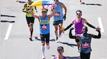 At Boston Marathon, Ukrainian runners show national pride