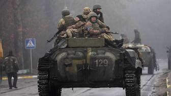 Retreating Russian troops leaving mines across 'the whole territory', says Ukraine's President Volodymyr Zelenskyy