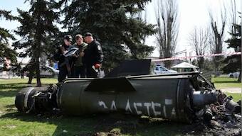 Ukraine's Volodymyr Zelenskyy seeks tough reply after Russian missile kills 52 at train station