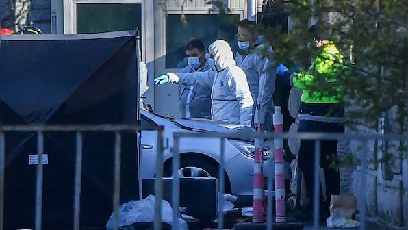 Car carrying containers of flammable materials rams Russian embassy gate in Romania, driver dies