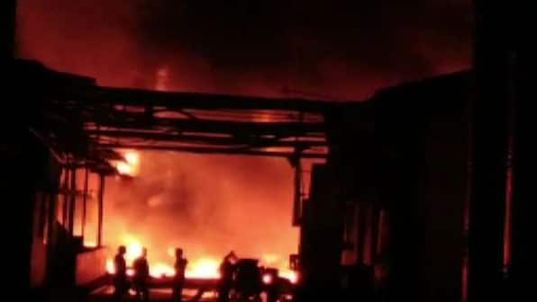 6 people charred to death after massive fire breaks out at chemical factory in Andhra Pradesh's Krishna district
