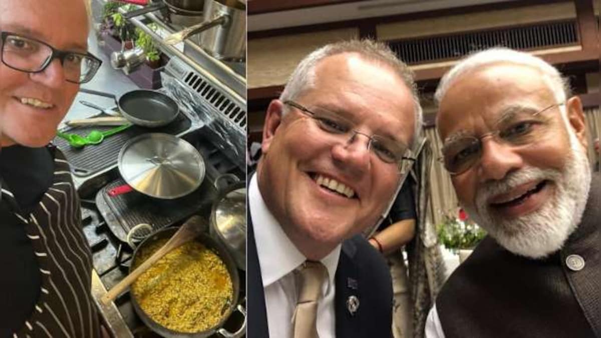 To celebrate new trade deal with India, Australian PM Morrison cooks Khichdi from his 'dear friend' PM Modi’s Gujarat province