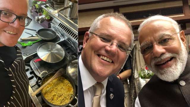 To celebrate new trade deal with India, Australian PM Morrison cooks Khichdi from his 'dear friend' PM Modi’s Gujarat province To celebrate new trade deal with India, Australian PM Morrison cooks Khichdi from his 'dear friend' PM Modi’s Gujarat province