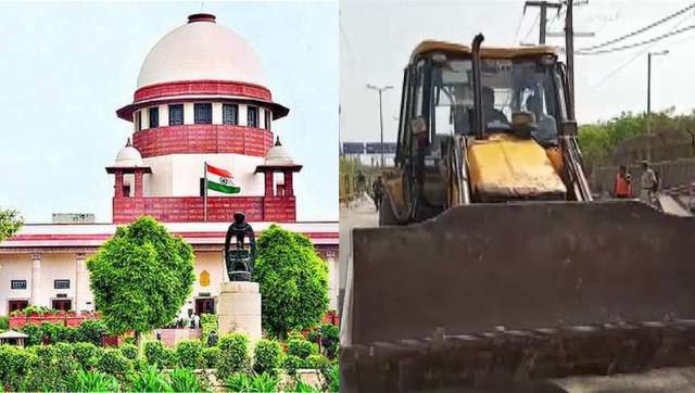 SC orders Status Quo on demolition drive in Jahangirpuri, Delhi's municipal body stops anti-encroachment SC orders Status Quo on demolition drive in Jahangirpuri, Delhi's municipal body stops anti-encroachment