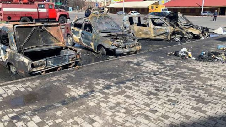 EU condemns Kramatorsk train station attack; Russia denies