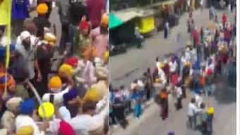 Patiala turns into battleground as banned pro-Khalistan Sikh for Justice attacks police, clashes with other organisation