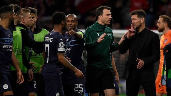 UEFA Champions League 2021-22: Simeone aims dig at Guardiola after Atletico, Manchester City players' fight