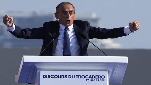 French far-right presidential candidate Eric Zemmour has been repeatedly convicted of hate speech. AP