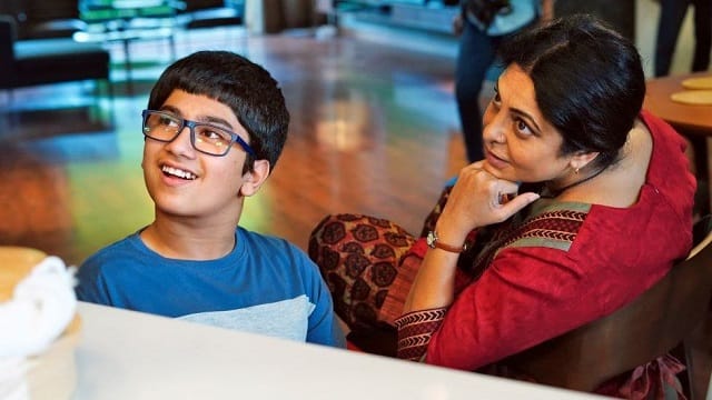 Surya Kasibhatla and Shefali Shah in Jalsa