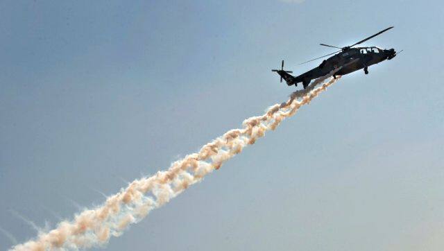The LCH, designed and manufactured by HAL, is a truly 'Make in India' product built with private industry participation. As of date, the helicopter contains around 45 per cent indigenous content. AFP