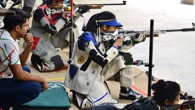 Mehuli Ghosh wins women's 10m air rifle competition in national selection trials Mehuli Ghosh wins women's 10m air rifle competition in national selection trials