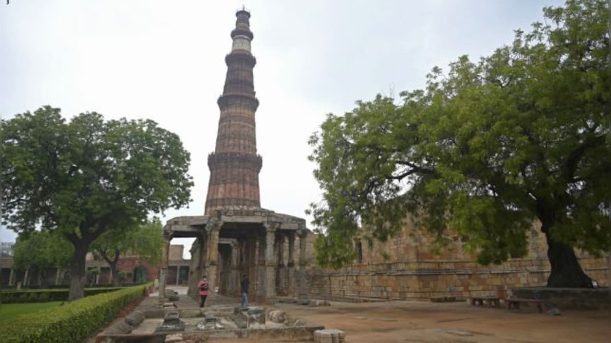 Explained: The row over two Ganesha idols inside the Qutub Minar complex