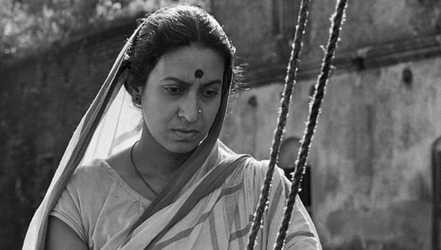 Karuna Banerjee as Sarbojaya in Pather Panchali (1955) and Aparajito (1956) 