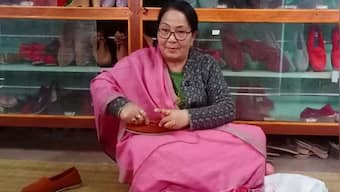 Meet Muktamani Devi, Manipur entrepreneur who recently got Padma Shri for her shoe-knitting business