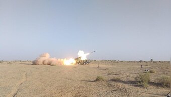 India successfully test-fires Pinaka missile systems at Pokhran