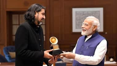 PM Narendra Modi meets two-time Grammy winner Ricky Kej