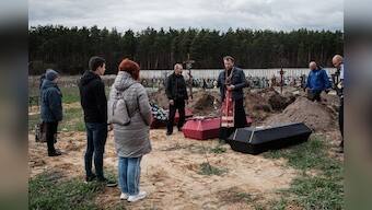 Three bodies with hands tied found near Ukraine's Bucha, say local police