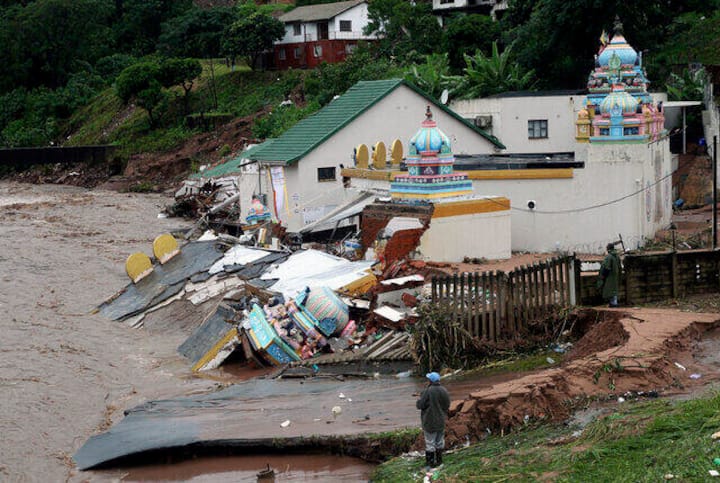 'Catastrophe of enormous proportions': At least 259 killed in South Africa's worst floods on record