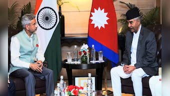 Nepal PM Sher Bahadur Deuba meets Jaishankar during first official visit to India