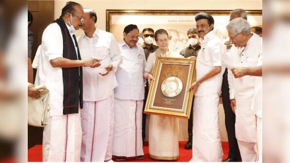 Tamil Nadu CM Stalin inaugurates DMK's new office in Delhi with Sonia Gandhi, Akhilesh Yadav in attendance