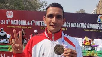 Sandeep Kumar, Ravina win National 20km race walk titles