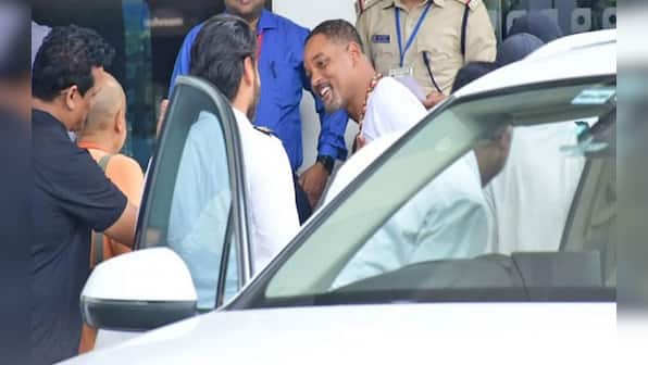 Will Smith in India, seeking spiritual  succour