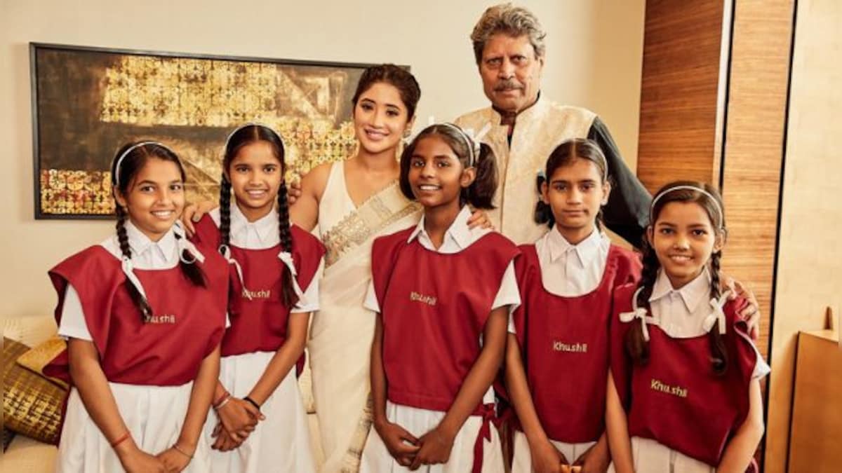 Kapil Dev welcomes Shivangi Joshi as the youth ambassador for KHUSHII