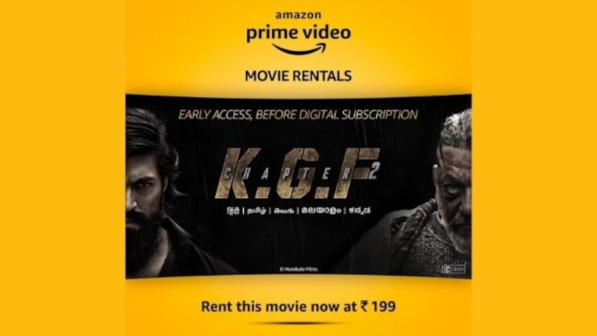 Pan-India blockbuster K.G.F: Chapter 2 is now available on OTT