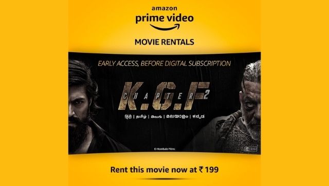 Pan-India blockbuster K.G.F: Chapter 2 is now available on OTT Pan-India blockbuster K.G.F: Chapter 2 is now available on OTT