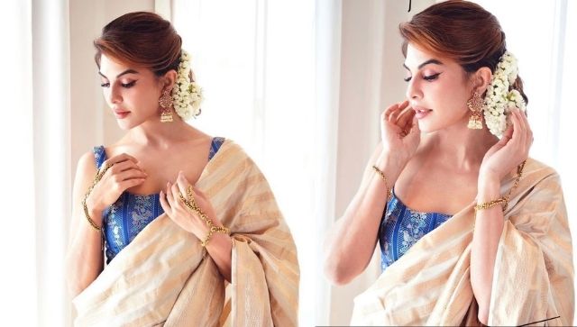 5 Times Jacqueline Fernandez stole hearts with her saree looks | The Times  of India