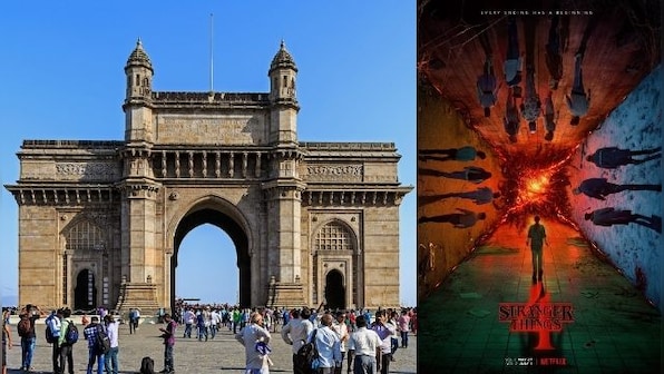Gateway of India celebrates the launch of Stranger Things 4 Vol.1