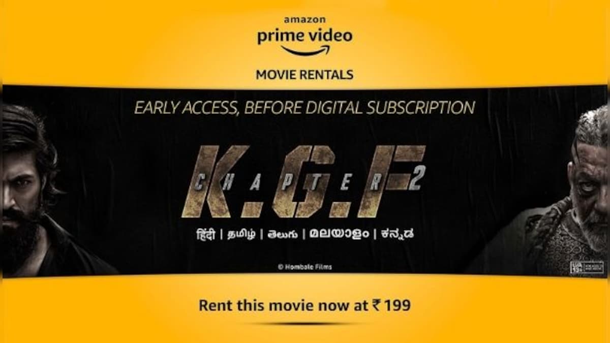 Pan-India Blockbuster K.G.F: Chapter 2 will be available to stream online from June 03 – Firstpost