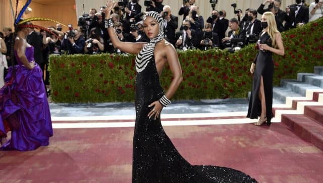 Janelle Monae at The Metropolitan Museum of Art's Costume Institute benefit gala