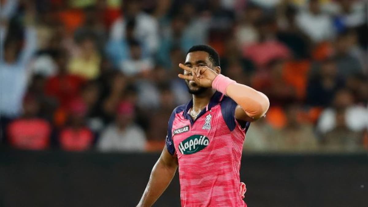 Ipl 2022, qualifier 2: rr's obed mccoy pushes rcb on backfoot with wickets at crucial junctures